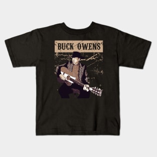 Buck owens // vintage Kids T-Shirt